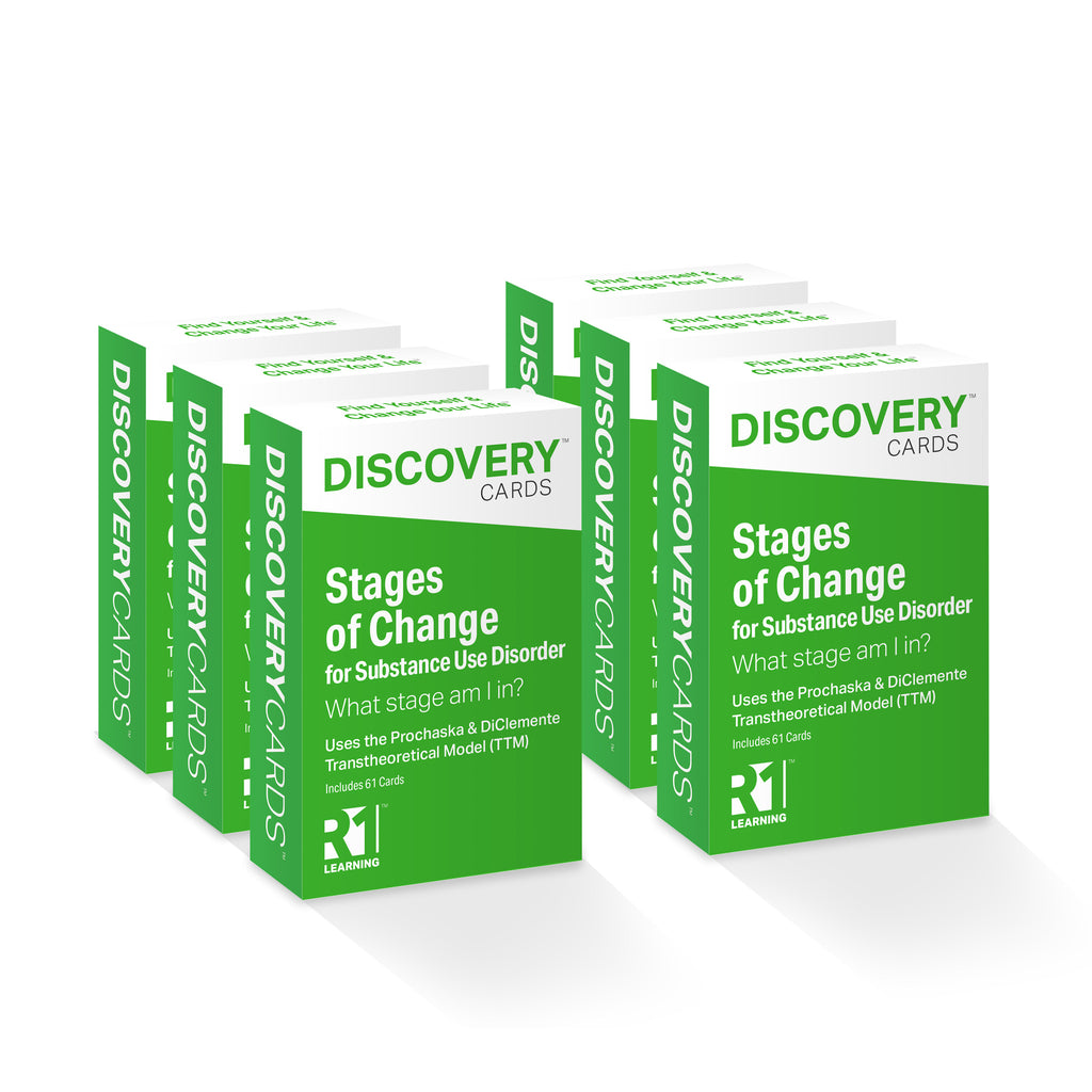 Stages of Change (Substance Use) Discovery Cards Value Pack — 6 decks