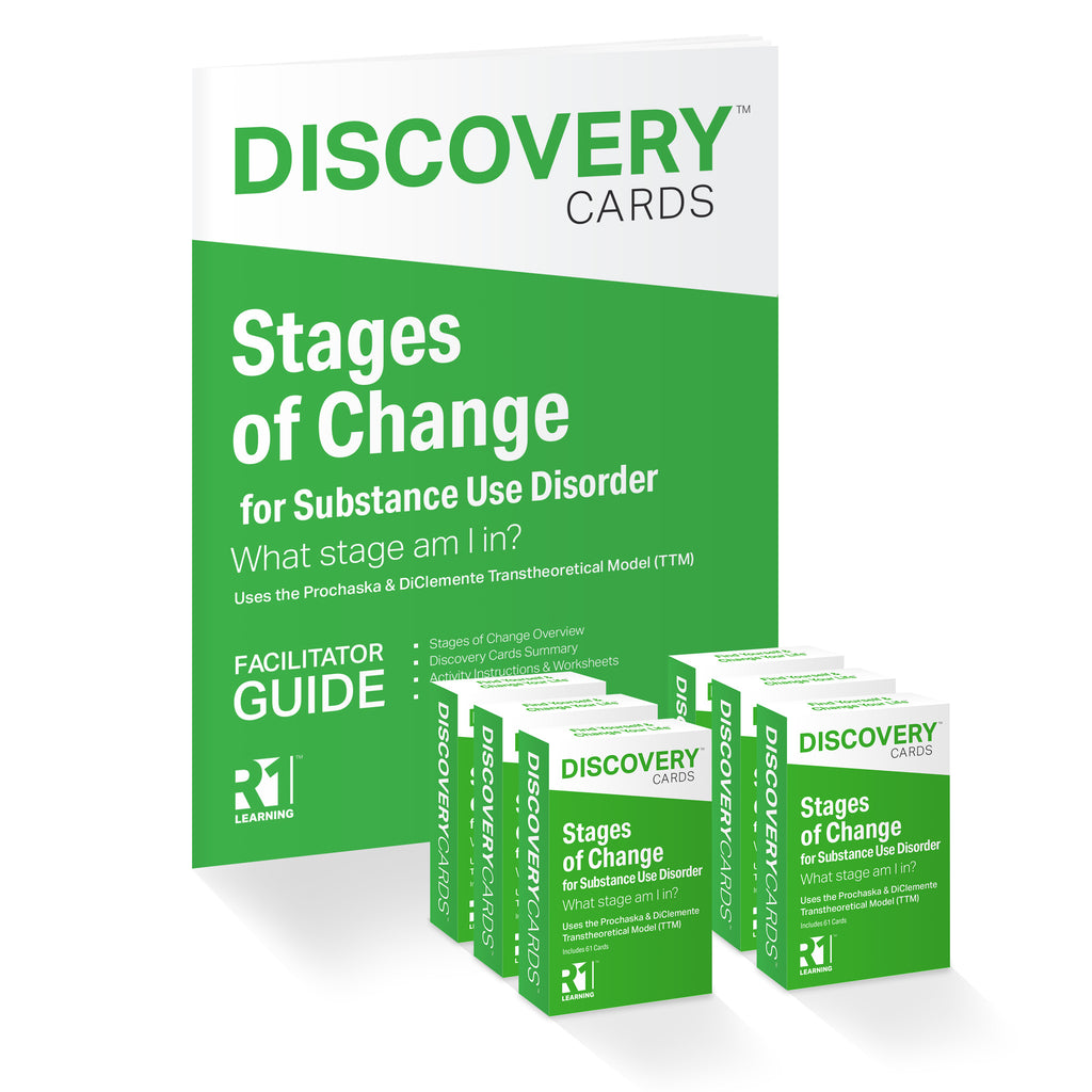 Stages of Change (Substance Use) Group Kit — 6 decks