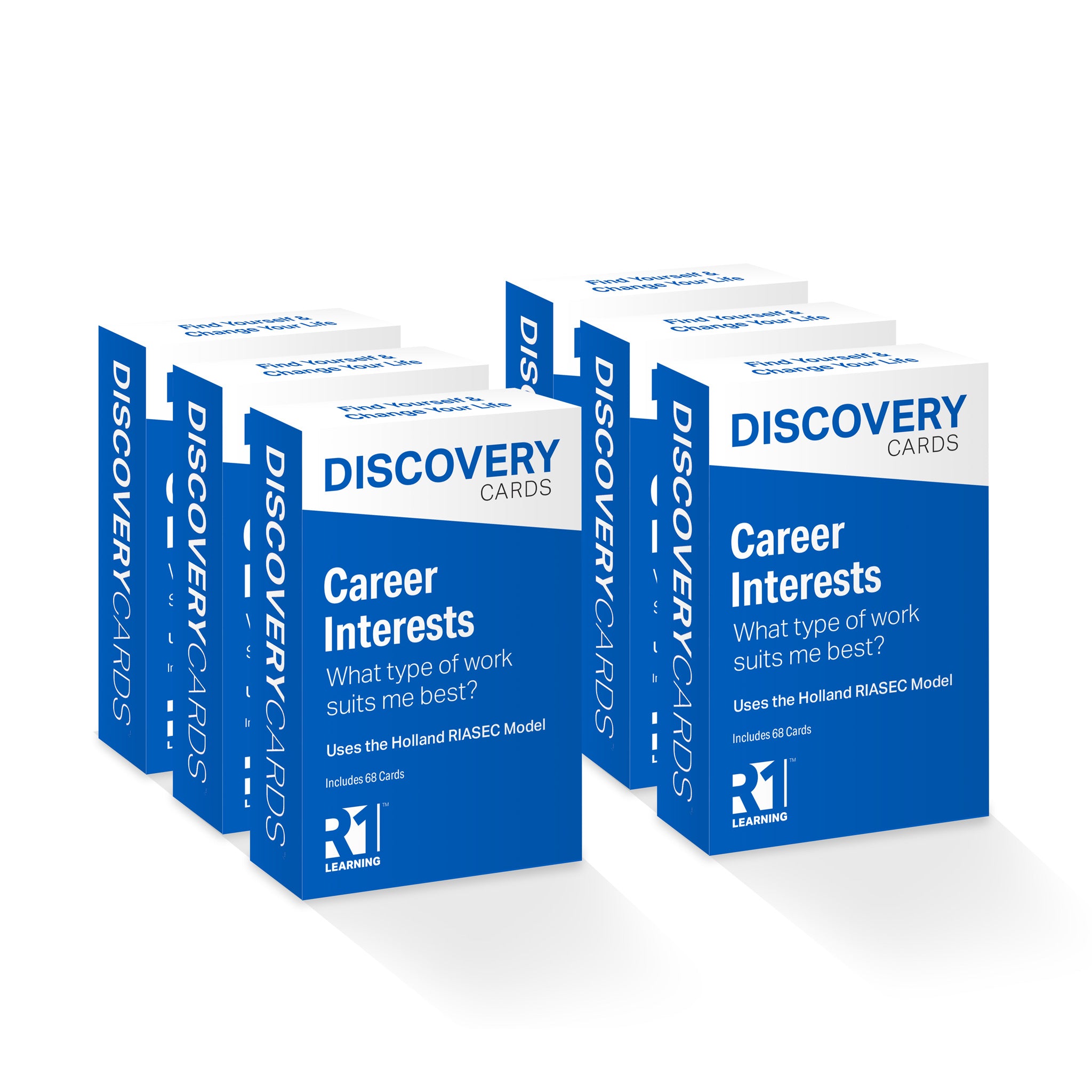 Career Interests Discovery Cards Value Pack — 6 decks