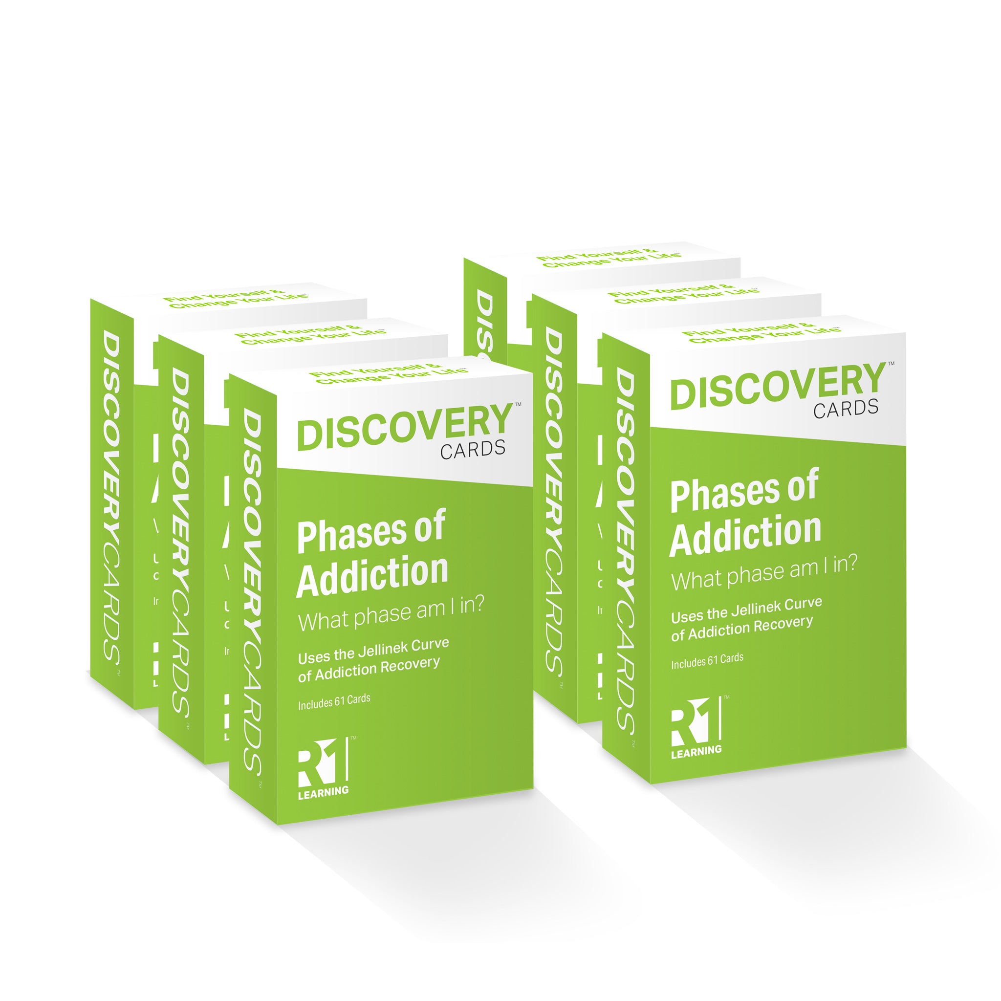 Phases of Addiction Discovery Cards Value Pack — 6 decks