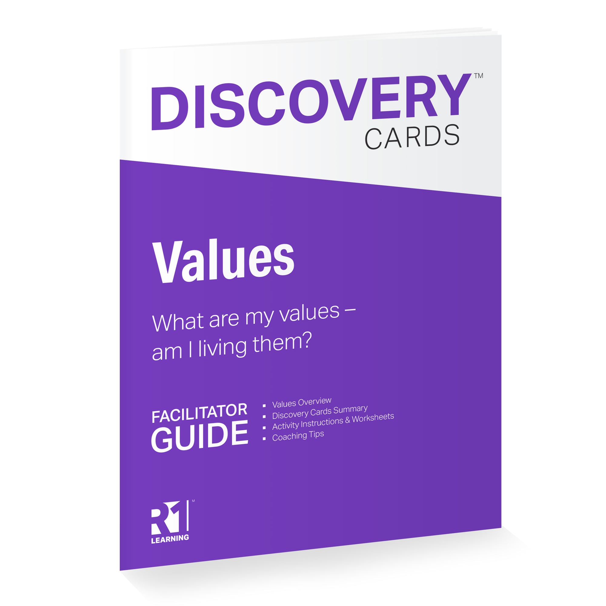 Values Discovery Cards Facilitator Guide β R1 Learning, 1815 N Utah ...