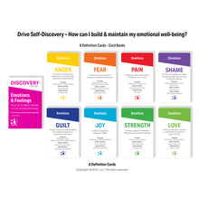Emotions & Feelings Discovery Cards Deck / CCAPP Consumer Packet for CE