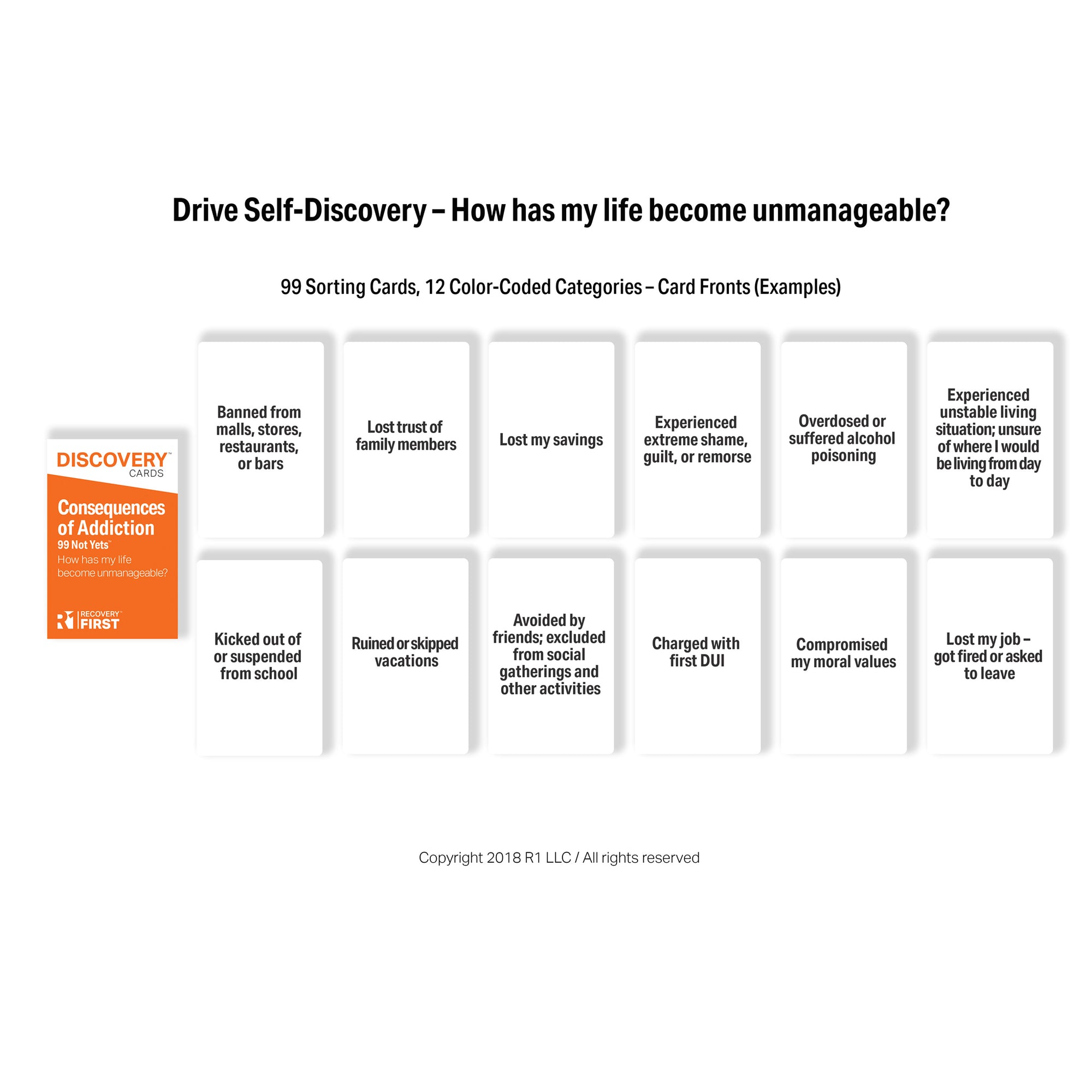 Consequences of Addiction Discovery Cards Value Pack — 6 decks
