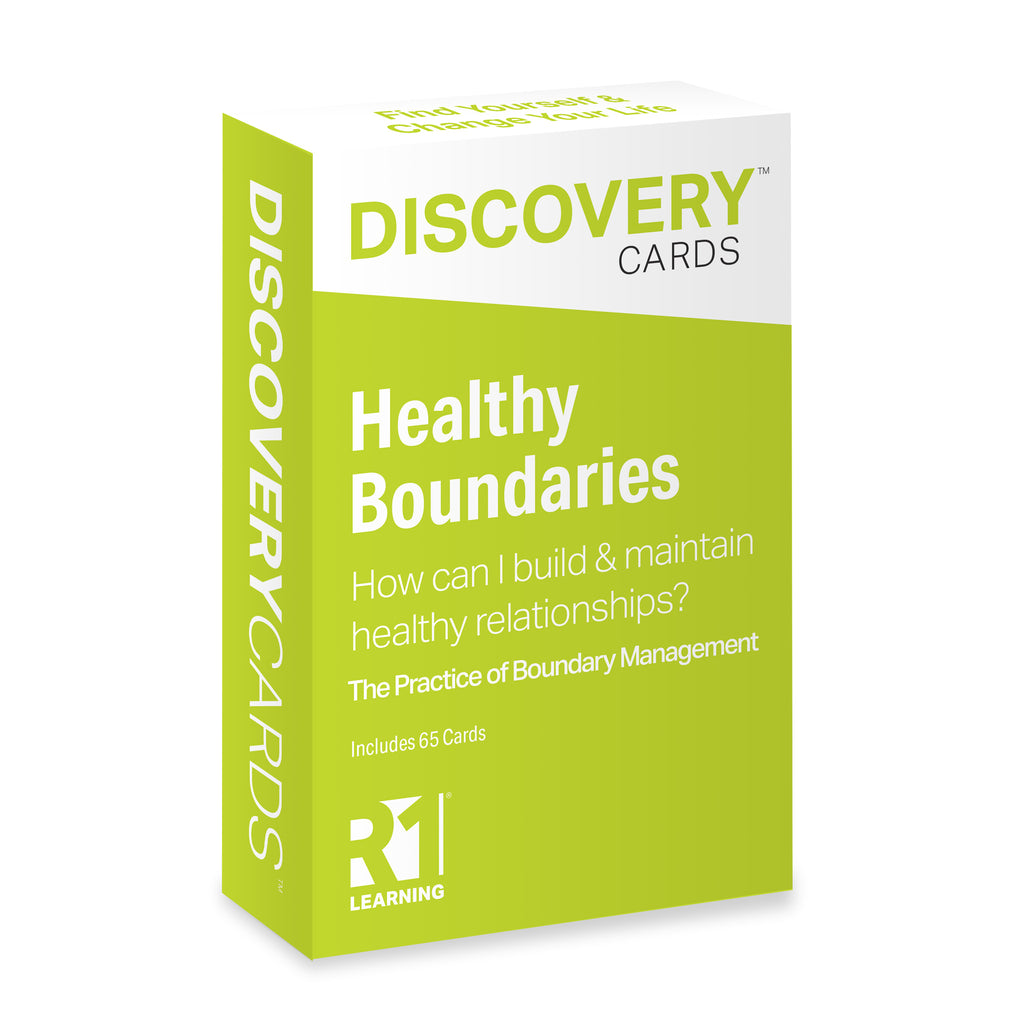 Healthy Boundaries Discovery Cards Deck