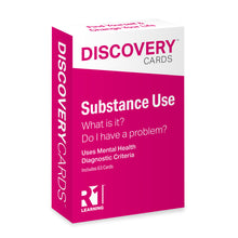Substance Use Discovery Cards Value Pack — 6 decks