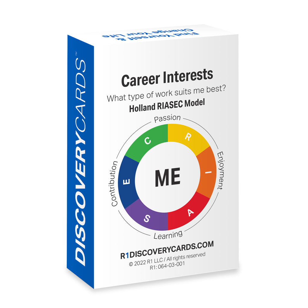 Career Interests Discovery Cards Value Pack — 6 decks