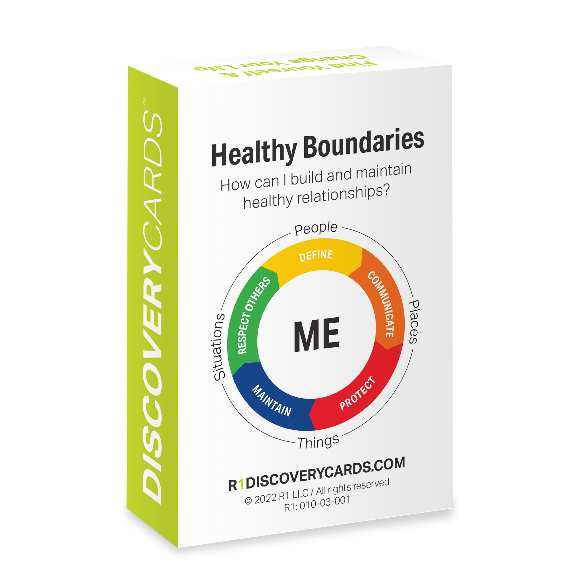 BOUNDARIES / 4枚セット Health Boundaries Discovery Cards Group Starter Kit – R1 Learning