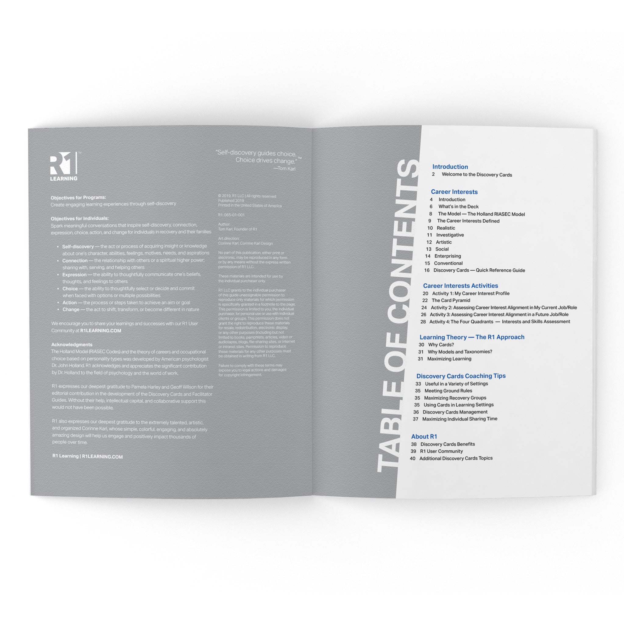 Career Interests Topic Kit — 1 deck