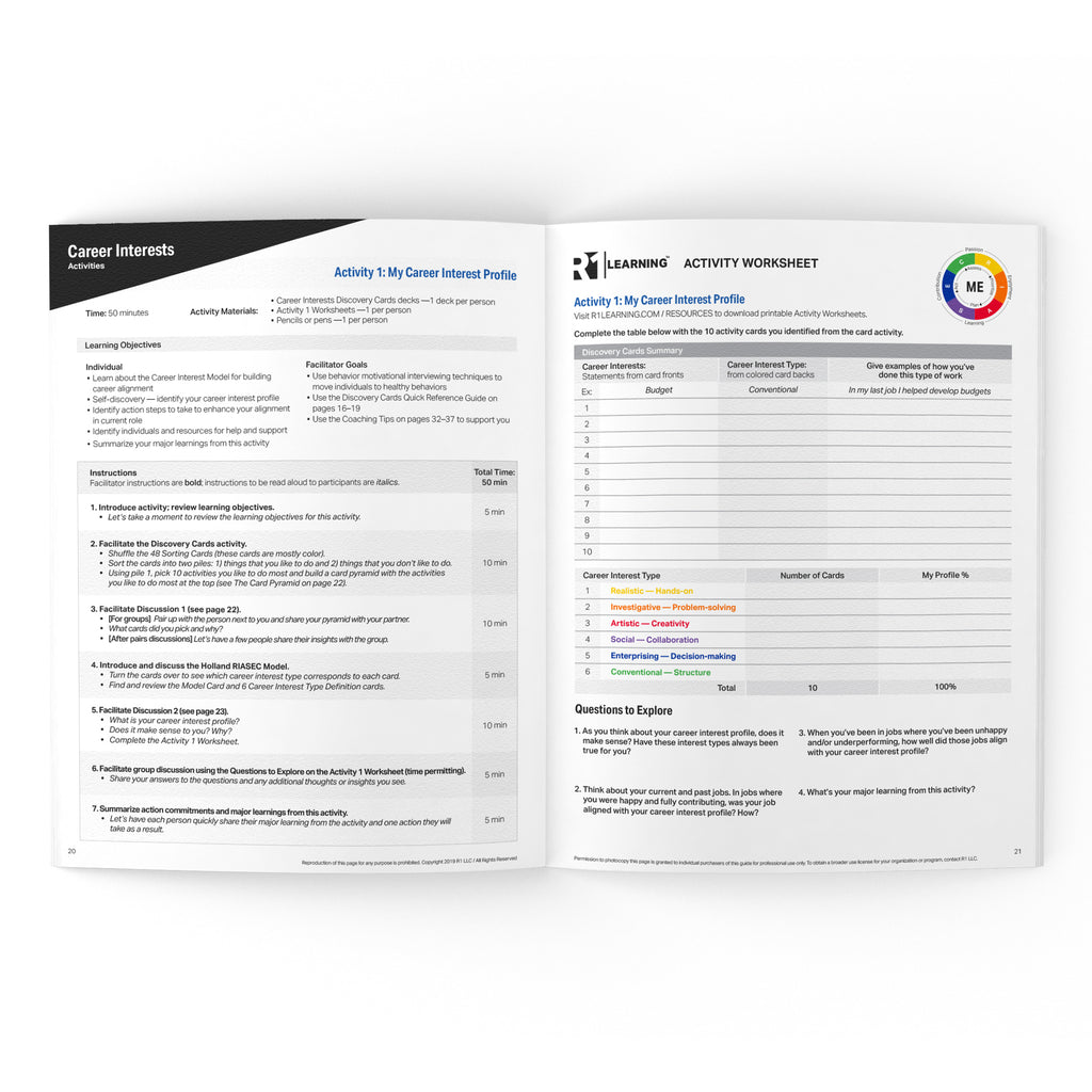 Career Interests Facilitator Guide