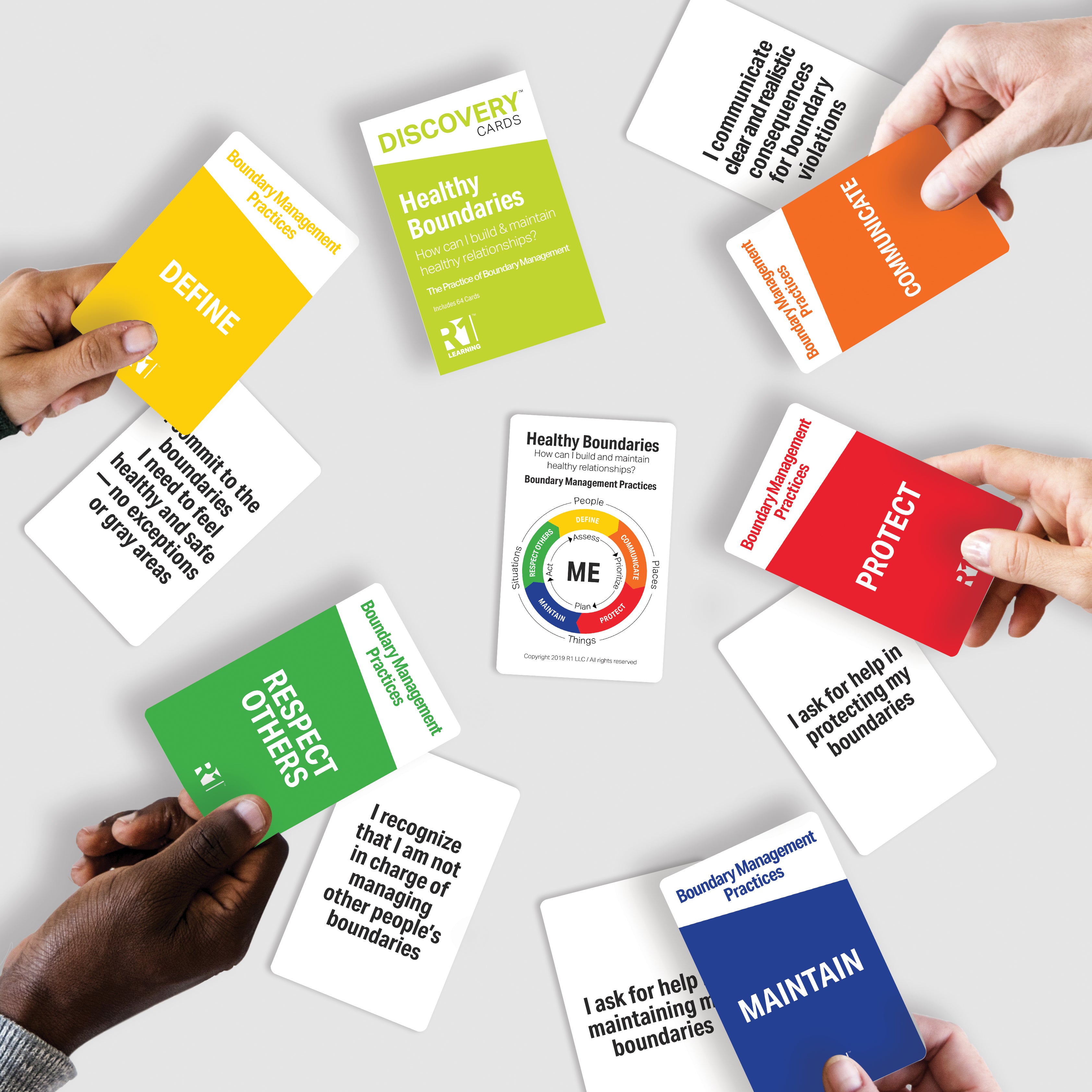 Healthy Boundaries Group Kit — 12 decks