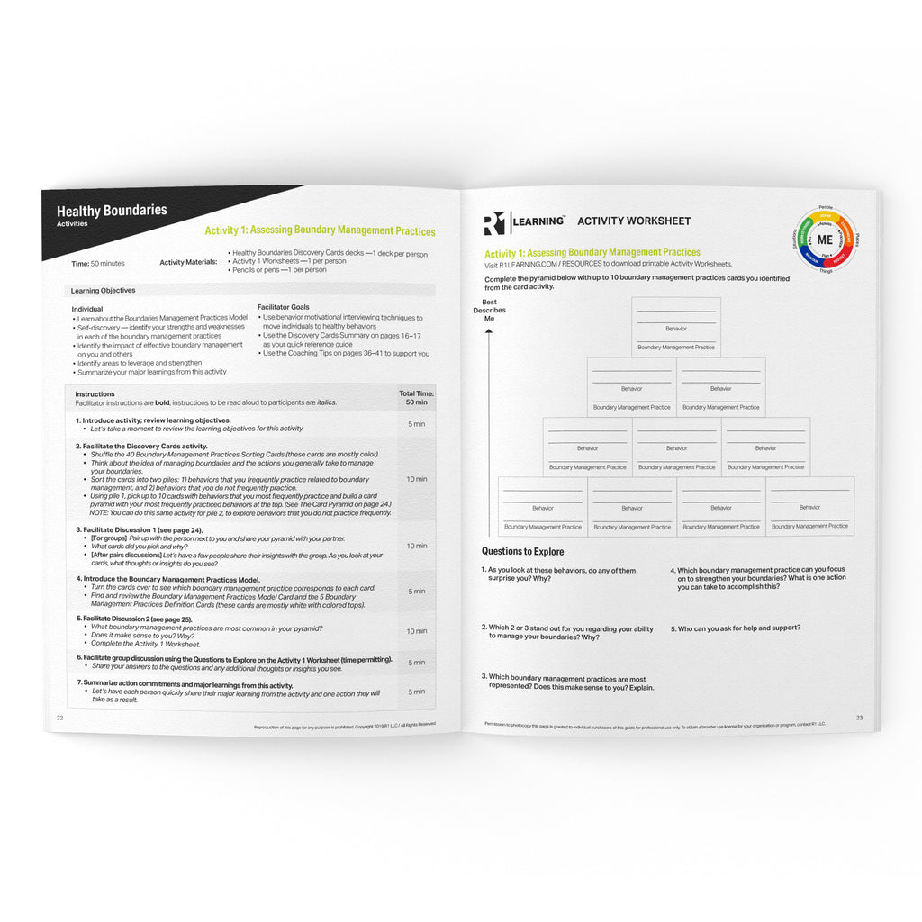 Healthy Boundaries Facilitator Guide